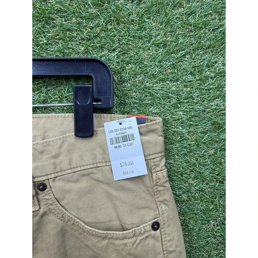 Abercrombie Fitch Pants Mens 31x32 Chino Felix Super Skinny Stretch Khaki NWT